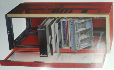 19英寸军用通信机柜滑轨系统