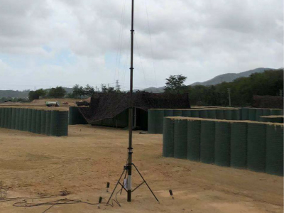避雷针专用升降桅杆 
