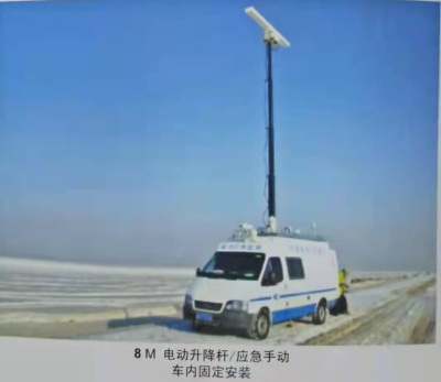 手动型升降桅杆  